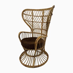 Vintage Wicker Chair, 1960s