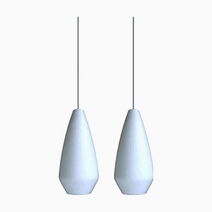 Pendant Lamps by Aloys Gangkofner for Peill & Putzler, 1960s, Set of 2