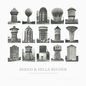 Bernd and Hilla Becher, Water Towers, 1990s, Art Print