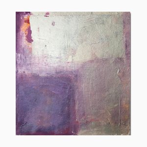 Maja Jiranek, Violet Series: Untitled II, 21st Century, Mixed Media on Canvas