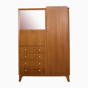 Mid-Century Compacted Wardrobe from Lebus, 1960s