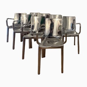 Hudson Armchairs by Philippe Starck for Emeco, 2000s, Set of 8