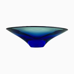 Art Glass Bowl by Miloslav Klinger, 1960s
