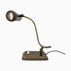 Lámpara de mesa o escritorio ajustable, años 40