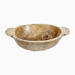 Early 20th Century Large Wooden Bowl, 1890s