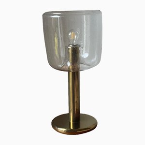 Lámpara de mesa Cosack Mid-Century de latón, años 70