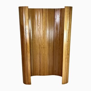 Biombo Mid-Century de madera de Alvar Aalto, años 70