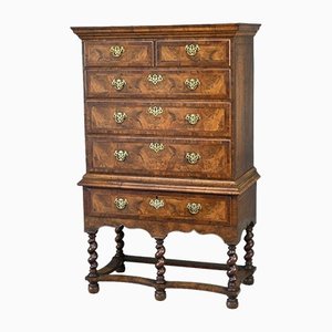 Commode Queen Anne en Noyer