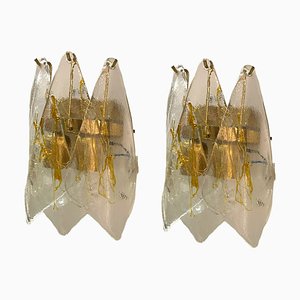 La Murrina Murano Glass Sconces, 1980s, Set of 2