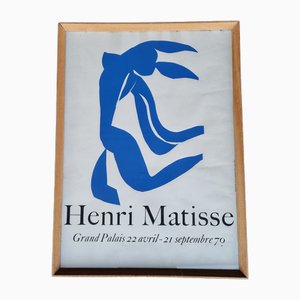 Henri Matisse Exhibition Poster, Grand Palais Pais, 1970s