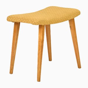 Tabouret Vintage en Bois, 1950s