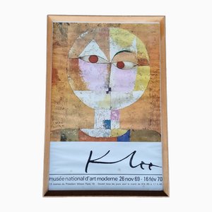 Paul Klee, cartel de exposición, litografía, años 70