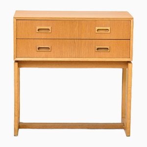 Scandinavian Furniture in Oak with Two Drawers, 1960s