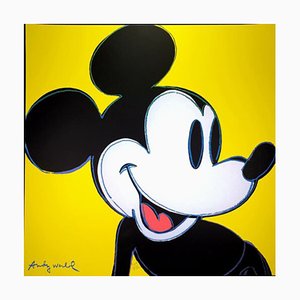 Andy Warhol, Mickey Mouse (Yellow), 1980s, Print