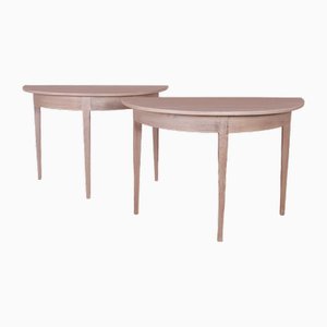 Tables Console, Suède, Set de 2