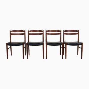 Vintage Dining Chairs by Carl Ekström, 1960s, Set of 4