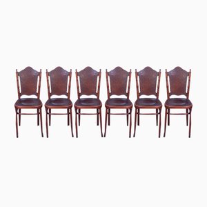 Chaises Vintage par Josias Eissler, 1890s, Set de 6