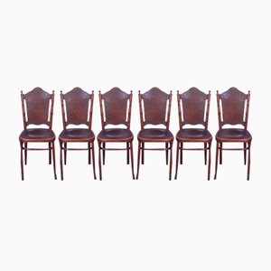 Chaises Vintage par Josias Eissler, 1890s, Set de 6