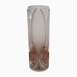 Vaso vintage in vetro spesso di Peill & Putzler, anni '70