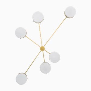 Celeste Effervescence Chrome Lucid Wall and Ceiling Lamp by Design for Macha