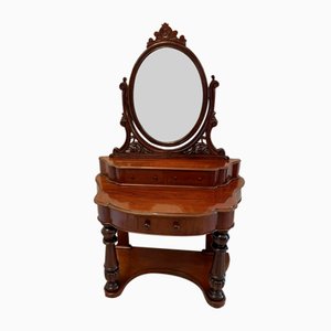Antique Victorian Dressing Table in Mahogany, 1850
