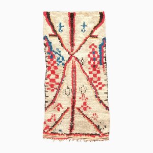 Vintage Berber Azilal Wool Rug