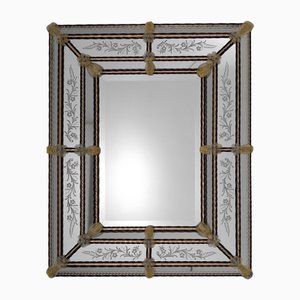Miroir Vénitien en Verre Murano "Cà Di Dio" par Fratelli Tosi