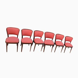 Art Deco Dining Chairs from Thonet, 1920s, Set of 6