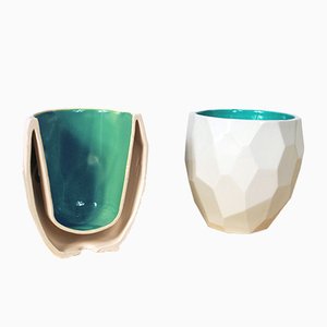 Vasos poligonales Thermo de Sander Lorier. Juego de 3