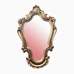 Specchio barocco in legno dorato