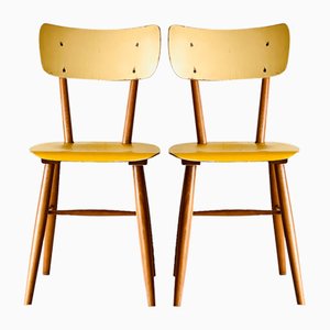 Vintage Dining Chairs from Ton, 1970s, Set of 2