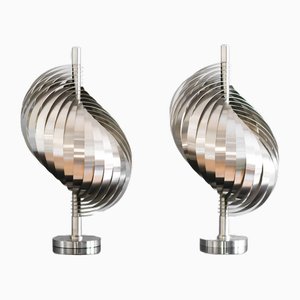 Table Lamps by Henri Mathieu 1970, Set of 2