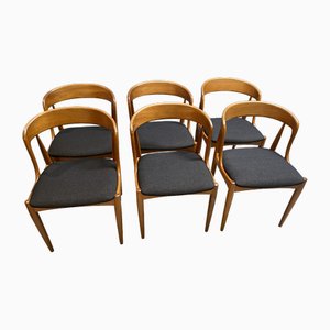Dining Chairs by Johannes Andersen for Uldum Möbelfabrik, Denmark, 1960s, Set of 6