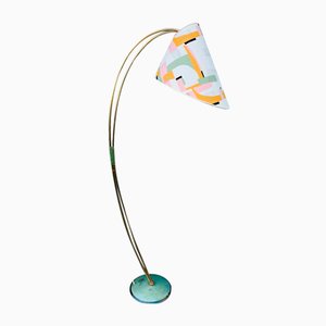 Lampadaire Mid-Century en Laiton, 1950s