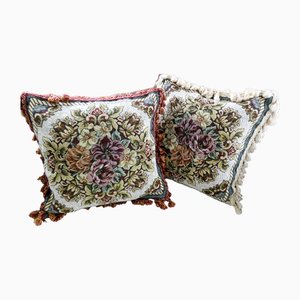 Federa da cuscino in stile country con nappe e frange, anni '60