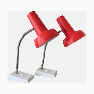 Lampes de Bureau Modèle 838 Vintage de Sis, Set de 2