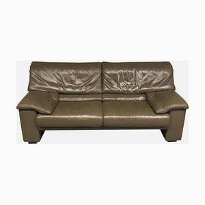 3-Seater Leather Sofa from Durlet, 1980s