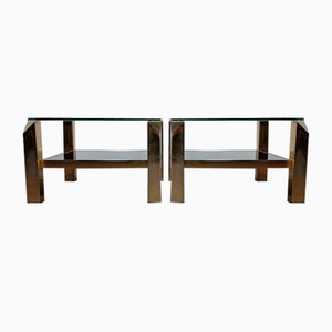 Coffee Tables from Belgo Chrom, 1970s, Set of 2
