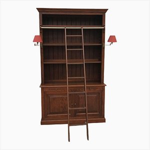 Bookcase with Ladder, Set of 2