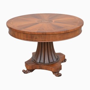 Extendable Round Table in Carlo X Style