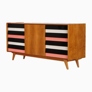Mid-Century Sideboard with Wood Drawers from UP Závody, 1960