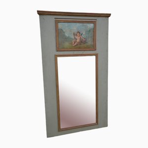 Specchio Trumeau con dipinto