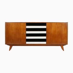 Credenza Mid-Century con cassetti in plastica di UP Závody, anni '60