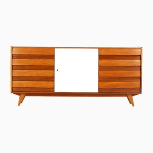 Credenza Mid-Century con cassetti in plastica di UP Závody, anni '60