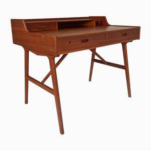 Iconica scrivania in teak di Arne Wahl Versen per Vinde Møbler, anni '60