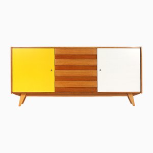 Mid-Century Sideboard with Plastic Drawers from UP Závody, 1960s