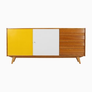 Mid-Century Sideboard with Plastic Drawer from Interier Praha, 1960s