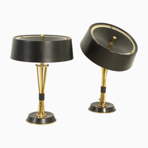 Adjustable Table Lamps by Oscar Torlasco for Lumi, Italy, 1960s, Set of 2