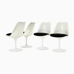 Tulip Dining Chairs attributed to Eero Saarinen for Knoll International, 1970s, Set of 4