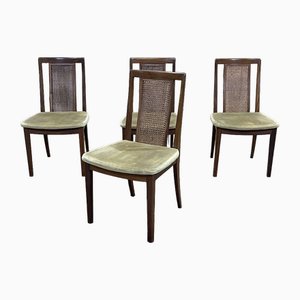 Teak Chairs with Canné File from the G-Plan, 1970s, Set of 4